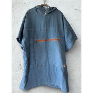 NWT Ripton Double Stuff Insulated Denim Poncho